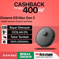 Gambar Dreame D9 Max Gen 2 Robot Vacuum Cleaner and Mop - White dari New RizkyApple undefined 1 Tokopedia