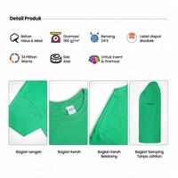 Gambar (Part4) Kaos Polos New States Apparel Premium 7200 dari CITITEX TEBET undefined 2 Tokopedia