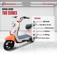 Gambar Selis Uwinfly T60 Sepeda Listrik Uwinfly T60 48V/12Ah - PEACH [GARANSI dari Bogor Solution Electronic undefined 4 Tokopedia