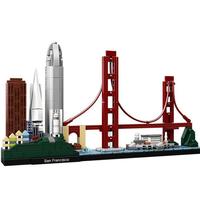 Gambar LEGO ARCHITECTURE 21043 SAN FRANSISCO BUILD DISPLAY MODEL SKYLINE ORI dari Halmaheraaa undefined 3 Tokopedia
