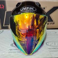 Gambar KACA HELM  | VISOR HELM NHK N1 MAX | NHK N1 ELITE | CROME GOLD | ORIGINAL NHK dari diamond helm undefined 4 Tokopedia