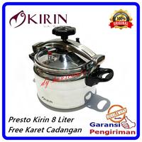 Gambar Panci Presto 8 LITER Pressure Cooker Kirin KPC-080 dari DY Houseware undefined 4 Tokopedia