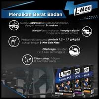 Gambar Terlariss Twin Pack: L-Men Gain Mass Chocolate 500Gr Good Quality - 800 gram keller dari Haikal Mart24 undefined 3 Tokopedia