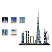 Gambar LEGO ARCHITECTURE 21052 DUBAI WORLD BUILDING ICONIC LANDMARKS BANGUNAN dari Halmaheraaa undefined 2 Tokopedia