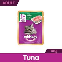 Gambar Whiskas Makanan Kucing Adult Tuna 80gr - Pouch Kaya Protein & Vitamin untuk Kesehatan Kulit Bulu dan Sistem Imun Kucing Dewasa 1+ Tahun dari Toko Pakan Jaya undefined 1 Tokopedia