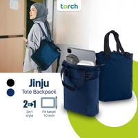 Gambar Torch Tas Ransel Punggung Laptop Pria Wanita - Tote Bag Backpack Jinju - Biru dari Torch.id undefined 1 Tokopedia