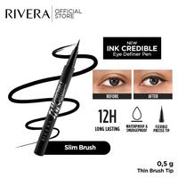 Gambar [Free Shinning Eyeshadow] Rivera Ink Credible Eye Definer Pen Liner - Black Eyeliner dari RIVERA COSMETICS undefined 4 Tokopedia