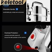 Gambar Versit- gilingan tepung grinder mesin giling bumbu kering powder grinder mesin tepung penggiling kacang tanah listrik penggilingan kacang tanah listrik Gilingan Bumbu alat giling kacang tanah mesin blender food cutter - 800G5000w dari Versit Shop undefined 5 Tokopedia