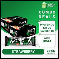 Gambar Terlariss Twin Pack - L-Men Protein Bar Strongberry 12 Sachet - Tinggi Protein Harga Promo dari Haikal Mart24 undefined 2 Tokopedia
