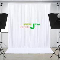 Gambar kain backdrop lamaran /weding/tunangan/dinding 3x3 dari Nandar jaya tenda 2 undefined 5 Tokopedia