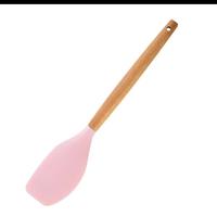 Gambar Spatula Sodet Scrapper Silikon Pengaduk Adonan Gagang Kayu dari MITANSTORE_NEW undefined 4 Tokopedia