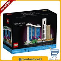 Gambar LEGO ARCHITECTURE 21057 REPUBLIC OF SINGAPORE MARINA BAY SANDS RAFFLES dari Halmaheraaa undefined 1 Tokopedia