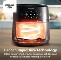 Gambar PHILIPS Air Fryer Digital 4.2L Philips Digital 2000 Series 4.2L Air Fryer NA221/00 - TANPA BUBBLE, Putih dari cLoudninestore undefined 5 Tokopedia