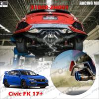 Gambar Aksesoris Muffler Exhaust Knalpot HKS - HONDA - Civic FK 17+ Hatchback HB - Racing Muffler (Twin Titanium Tailpipe-Center) - 31008-ZH001 - Dijamin Original Termurah Berkualitas Bagus Awet dari Profender Indonesia undefined 1 Tokopedia