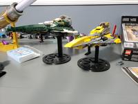 Gambar Lego Star Wars Starfighter stand - Tie Fighter dari Tolen Warrior undefined 1 Tokopedia