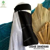 Gambar Cadar Niqob Niqab Bandana Bandul Bedoon Essm Hitam Arab Saudi - non bandul, lunak dari tokosyaripadang undefined 2 Tokopedia