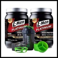 Gambar Terlariss L-Men Platinum 800Gr Whey Protein +Free Spider Shaker Lmen Harga Promo - Kacang Hijau, Shaker Spider dari Haikal Mart24 undefined 2 Tokopedia