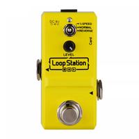 Gambar ammoon Loop Station Mini Guitar Looper Effect Pedal 10 Minutes Recording Time 3 Working Modes True Bypass Full Metal Shell with 1GB Memory Card dari Marsha Store04 undefined 2 Tokopedia