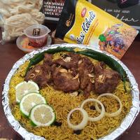 Gambar Nasi Kebuli PO 1Hari 5 Porsi Kambing Ayam Biryani Kabsah Bukhari Mandi - Bukhari, Ayam 1000 gram dari Syekh Alam undefined 2 Tokopedia
