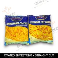 Gambar Ranch Harvest Kentang Shoestring / Straightcut Coated Kentang Goreng Berbumbu 750gr - STRAIGHT CUT dari OKE Beef undefined 1 Tokopedia