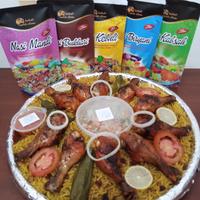 Gambar Nasi Kebuli PO 1Hari 5 Porsi Kambing Ayam Biryani Kabsah Bukhari Mandi - Bukhari, Ayam 1000 gram dari Syekh Alam undefined 5 Tokopedia