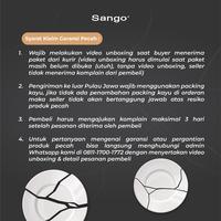 Gambar Village In Blue Dinner Salad Plate ( isi 4 ) - Makan & Salad dari Sango Ceramics Indonesia undefined 5 Tokopedia