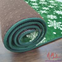 Gambar Karpet malaysia 180x235 motif aesthetic modern busa emboss empuk tebal 10 mm alas lantai ruang tamu kamar tidur keluarga anti slip minimalis NMs - Snow Green dari NMs Lets dress up your home undefined 4 Tokopedia