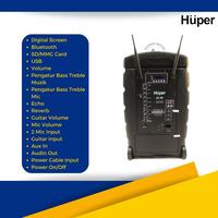 Gambar speaker portable huper jl-10 dari ruhart sound system and cctv undefined 4 Tokopedia