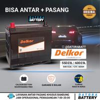 Gambar Aki Mobil TOYOTA RAV 4 Delkor MF 55D23L Aki Kering Bebas perawatan - Tukar Aki Lama dari DATORABATT undefined 1 Tokopedia