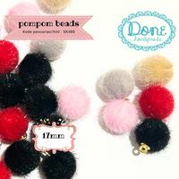 Gambar done hadnymade beads fluffy pompom bandul pompom manik pompom doy meronce sk488 - soft pink, 1 buah dari Done Handymade undefined 1 Tokopedia