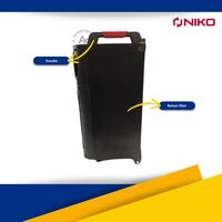 Gambar Speaker Aktif Portable wireless bluetooth Niko WT 10 B ukuran 10 inch dari ruhart sound system and cctv undefined 4 Tokopedia