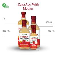 Gambar Apel Vinegar, Cuka Apel Alami With Mother 100ml (BOTOL KACA) - DeHealt dari Toko Organic undefined 5 Tokopedia