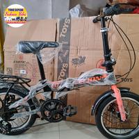Gambar SEPEDA LIPAT 16 INCH VELION 7 SPEED dari Toko Sepeda SUKSES BIKE undefined 1 Tokopedia