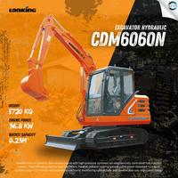 Gambar EXCAVATOR LONKING Exca CDM6060N Mesin Weichai Kapasitas 6 ton dari Teknindo Sparepart Center undefined 1 Tokopedia