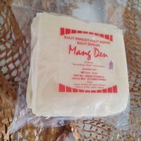 Gambar Kulit Pangsit Rebus/Goreng Mang Den Ukuran 10 x 10 cm dari Kulit Dimsum Mang Den undefined 4 Tokopedia
