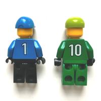Gambar Lego minifigure Goal Keeper / kiper - soccer - football - sepak bola - Biru dari mamiri bricks undefined 2 Tokopedia