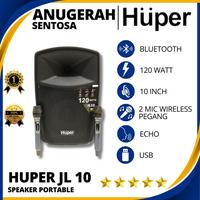 Gambar speaker portable huper jl-10 dari ruhart sound system and cctv undefined 1 Tokopedia