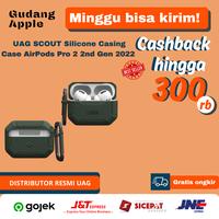 Gambar Case AirPods Pro 2 2nd Gen 2022 UAG SCOUT Silicone Casing - BLACK dari Gudangapel undefined 1 Tokopedia
