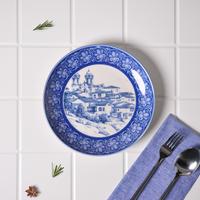 Gambar Village In Blue Dinner Salad Plate ( isi 4 ) - Makan & Salad dari Sango Ceramics Indonesia undefined 3 Tokopedia
