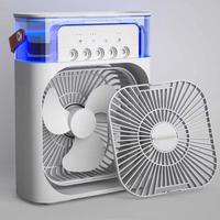 Gambar kipas angin portable/ac portable/kipas portable mini tahan lama/Mini Portable Air Cooler Super Dingin Tahan Lama dari Link Buy undefined 4 Tokopedia