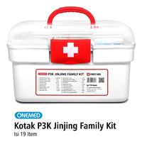 Gambar Termurah !!! P3K ONEMED KOTAK P3K JINJING FAMILY KIT FIRST AID KID MEDICAL ONLINE MEDICALONLINE - JINJING 19 ITEM dari FINDRI TOK undefined 3 Tokopedia