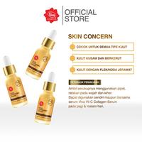Gambar Viva Gold Whitening Serum 20ml Viva VIT C Collagen serum wajah Viva serum - SERUM GOLD dari Nusae Ayu undefined 3 Tokopedia