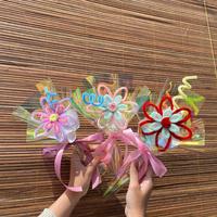 Gambar Buket kawat bulu bunga kertas hologram - M, daisy big dari augaugdong undefined 4 Tokopedia