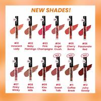 Gambar SALSA Dynamatte Lip Cream 5gr - Lipstick Long Lasting Matte LipCream - 02 BabyFlamingo, SALSA dari newtokotoko undefined 2 Tokopedia