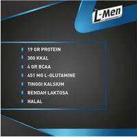 Gambar L-Men Gain Mass Banana 225 gram - Suplemen Penambah Massa Otot Tinggi Whey Protein dari slimming medicine shop undefined 4 Tokopedia