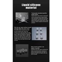 Gambar Angelears AE100 Liquid Silicone Soft EarTips S/M/L for In Ear Monitor Earphone / IEM - L dari AYouDio undefined 4 Tokopedia