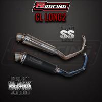Gambar knalpot F2RACING tipe CL LONG2 PNP SUSUKI MOTOR SPORT & NAKED 150cc GSX150R GSX150S SATRIA FU - black head ss, Satria Fu dari F2racing exhaust store undefined 1 Tokopedia