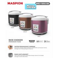 Gambar Magic Com Maspion 1.8 Liter Mrj 1892 BS 395watt Rice Cooker Maspion - +bubblewarp dari mulia grosir88 undefined 1 Tokopedia