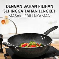Gambar CEO - Wajan Penggorengan Anti Lengket Alat Masak Serbaguna - Putih dari CEO Official Store undefined 3 Tokopedia