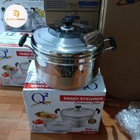 Gambar Panci Q2 Kukus/ Dandang / Steamer Stainless Steel Tebal Premium 30 cm dari Electrindo Makassar undefined 1 Tokopedia